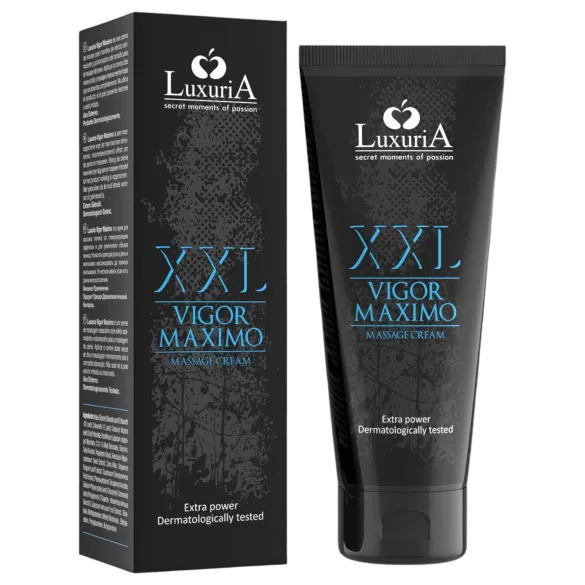 LuxuriA Vigor Maximo XXL - crème hydratante et agrandissante pour pénis (75 ml)