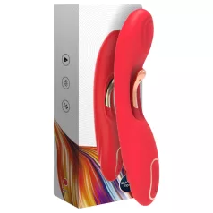 Bestoy - vibromasseur point G langue - silicone rouge