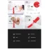 Bestoy - vibromasseur point G étanche - silicone rouge