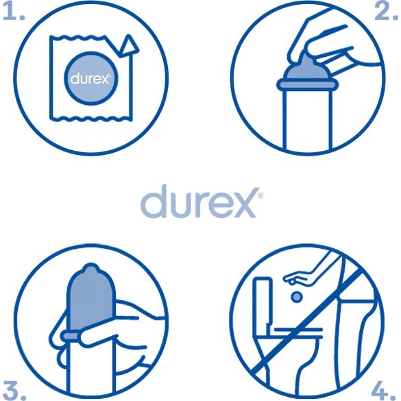 Durex Mutual Pleasure - préservatifs retardants (boîte de 3)