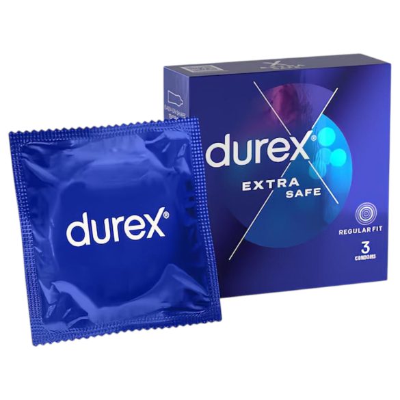 Durex - préservatif extra sûr - boîte de 3