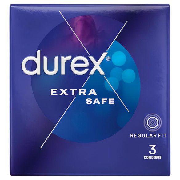 Durex - préservatif extra sûr - boîte de 3