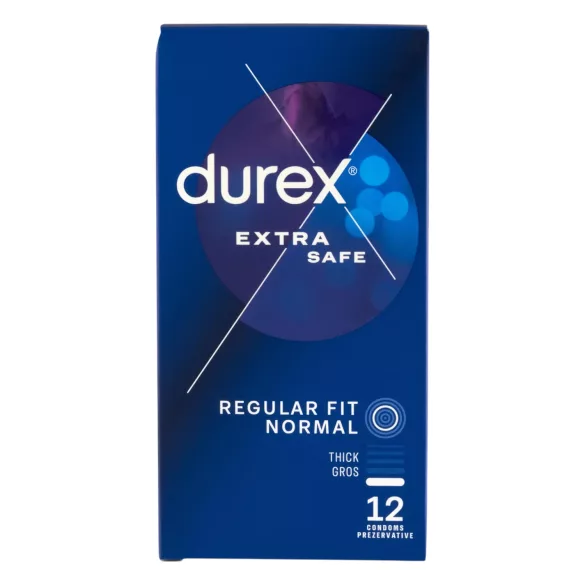 Durex - Préservatif extra sûr - latex, 12 pièces