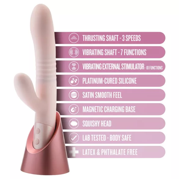 Blush Fraya - vibromasseur rabbit à pulsations - stimulation clitoridienne