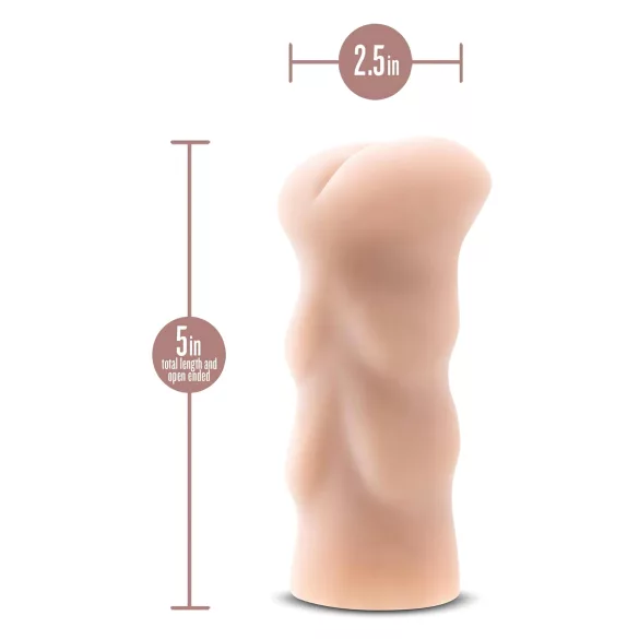 Enlust Cassie - fessier réaliste avec images IA - silicone couleur chair