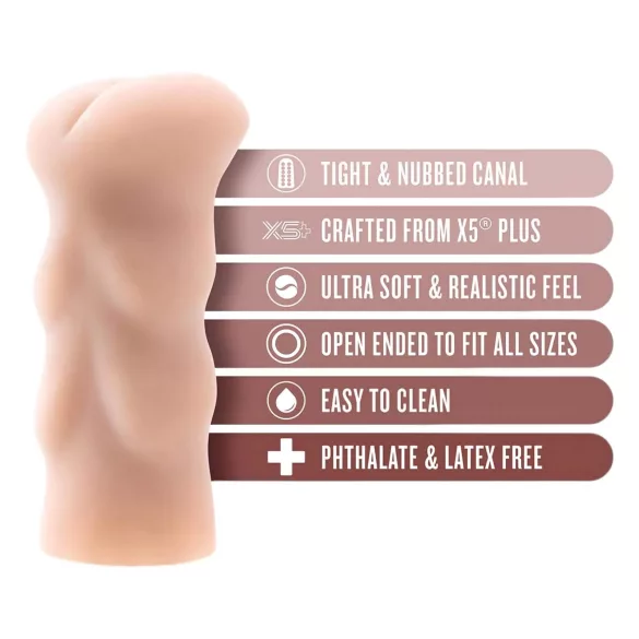 Enlust Cassie - fessier réaliste avec images IA - silicone couleur chair
