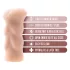 Enlust Cassie - fessier réaliste avec images IA - silicone couleur chair