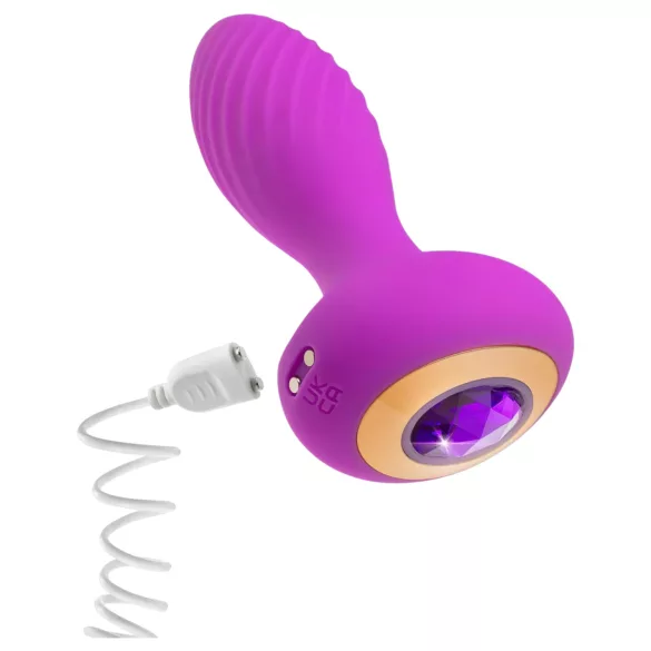 Oh My Gem - plug anal vibrant - pierre violette
