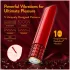 Oh My Gem - vibromasseur rouge rechargeable en forme de rouge à lèvres