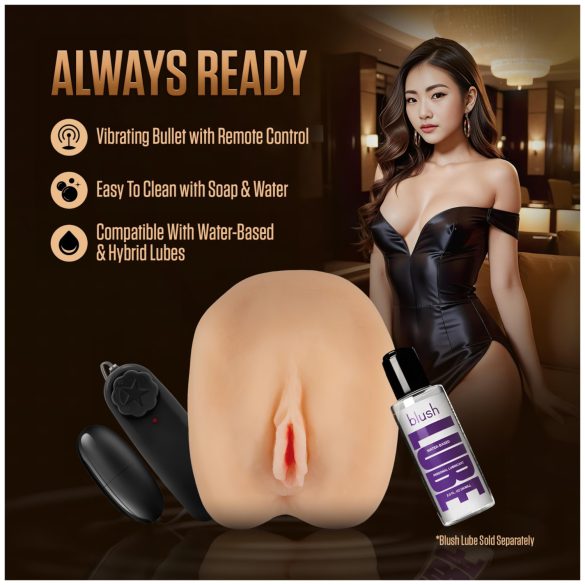 Enlust Camila - vagin artificiel vibrant avec images IA (couleur chair)