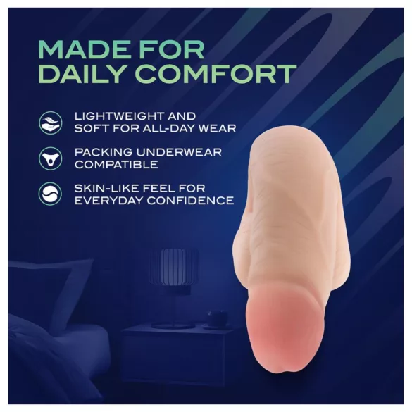 Blush UrSelf Affirm - gode réaliste (couleur chair) - 13 cm