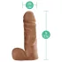 Blush UrSelf Affirm - gode réaliste (marron) - 13 cm