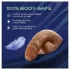 Blush UrSelf Affirm - gode réaliste (marron) - 13 cm