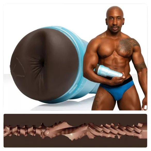 Fleshjack Max Konnor - masturbateur réaliste anus - marron