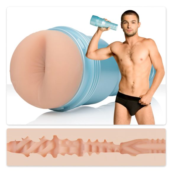 Fleshjack Johnny Rapid - Masturbateur réaliste pour homme (naturel)