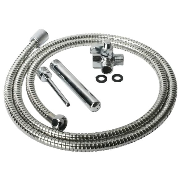 Shower Enema - douche anale intime - aluminium - argent