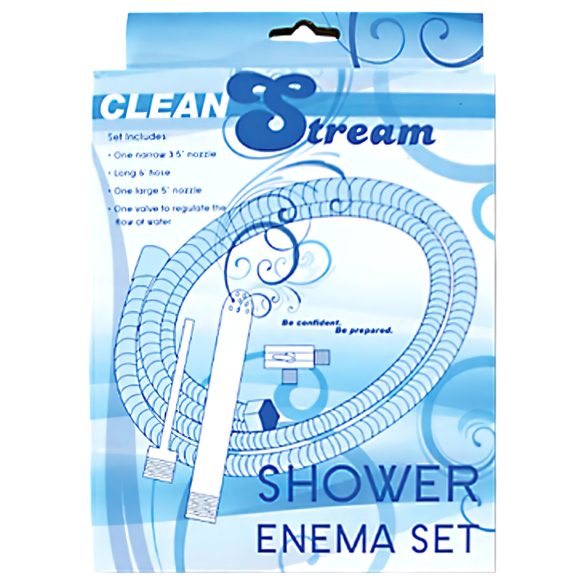 Shower Enema - douche anale intime - aluminium - argent
