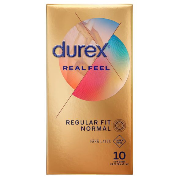 Durex - préservatif sans latex - sensation peau contre peau - 10 pièces