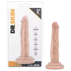   Dr. Skin 5 - gode ventouse réaliste - peau naturelle - 14,5 cm