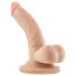 Dr. Skin - gode réaliste ventouse avec testicules - 12 cm - chair
