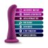 Temptasia Bellatrix - gode ventouse - silicone violet