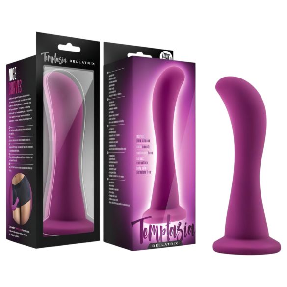 Temptasia Bellatrix - gode ventouse - silicone violet