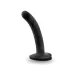 Temptasia Twist Small - gode ceinture ventouse torsadé - silicone noir