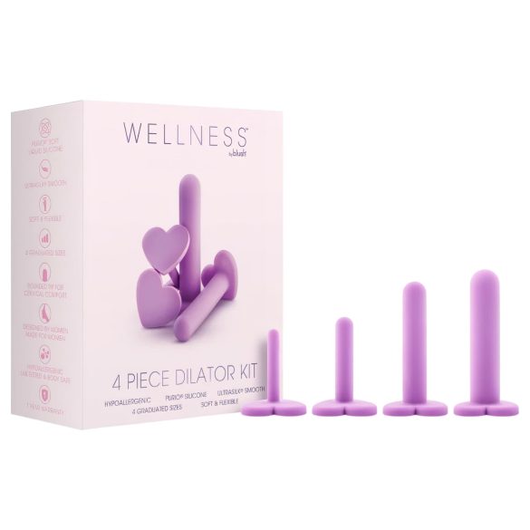 Blush Wellness - set de dilatateurs vaginaux - silicone violet