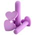 Blush Wellness - set de dilatateurs vaginaux - silicone violet