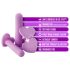 Blush Wellness - set de dilatateurs vaginaux - silicone violet