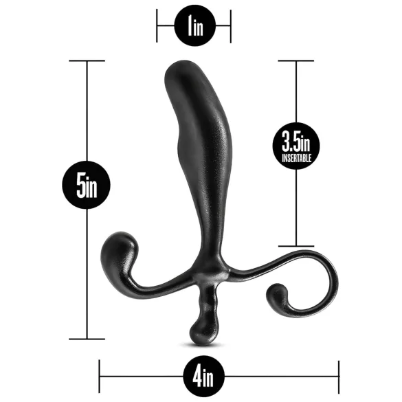 Anal Adventures - plug anal prostate - stimulation prostate - silicone noir
