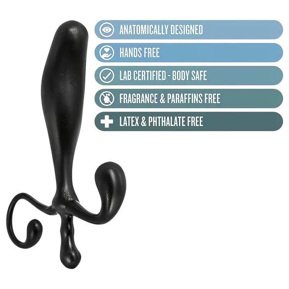 Anal Adventures - plug anal prostate - stimulation prostate - silicone noir