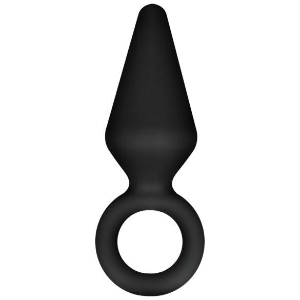 Anal Adventures Platinum S - plug anal - petit - silicone noir