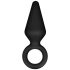 Anal Adventures Platinum S - plug anal - petit - silicone noir