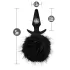 Anal Adventures Platinum - plug anal queue de lapin - noir