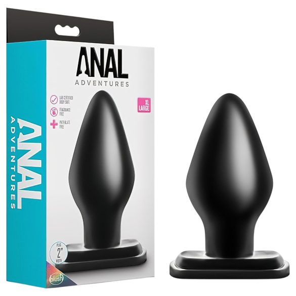 Anal Adventures XL - Grand Plug Anal (noir)
