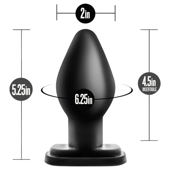 Anal Adventures XL - Grand Plug Anal (noir)