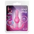 B Yours - plug anal - silicone rose