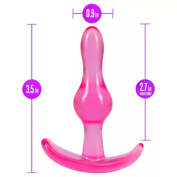 B Yours - plug anal - silicone rose