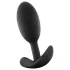 Anal Adventures Platinum - plug anal moyen - silicone noir