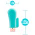 Blush Aria - stimulateur vibrant doigt (vert)