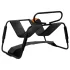 Temptasia - chaise sexuelle avec vibromasseur - noir naturel