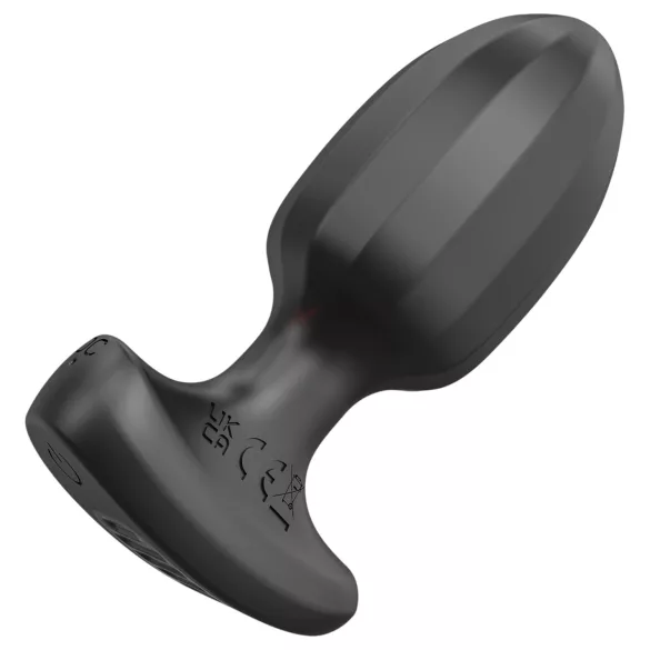 AlvUp - plug anal vibrant connecté - silicone noir