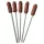 Diverty - crayon avec embout pénis marron - lot de 5
