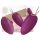 Engily Ross Garland - Oeuf vibrant (violet)