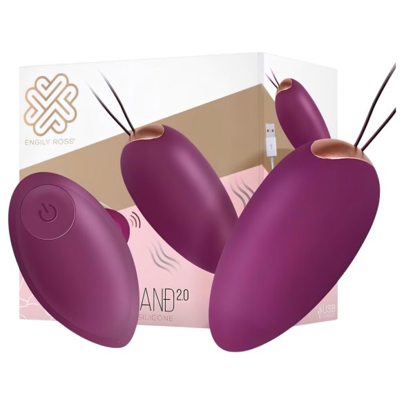 Engily Ross Garland - Oeuf vibrant (violet)