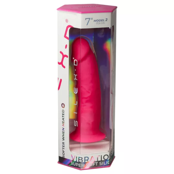 Silexd - vibromasseur ventouse - télécommande - silicone rose