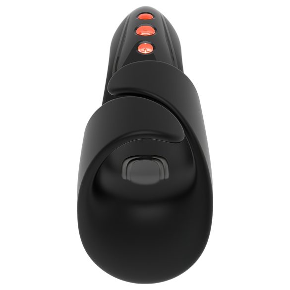 JamyJob - stimulateur gland vibrant pulsant - silicone noir