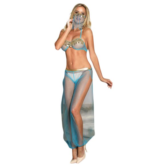 Subblime - Costume transparent style indien - bleu
