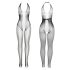 Subblime 951832 - Combinaison en résille ouverte - (noir) -S-L